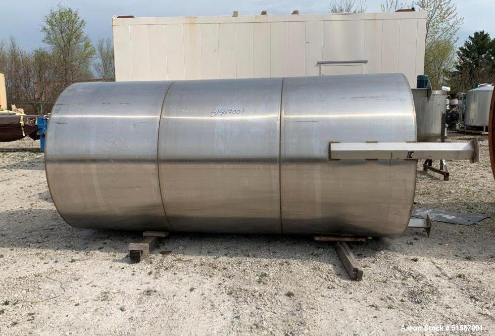 Precision 2,500 Gallon Stainless Steel Tank