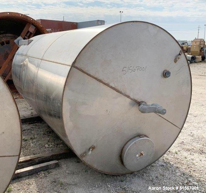 Precision 2,500 Gallon Stainless Steel Tank