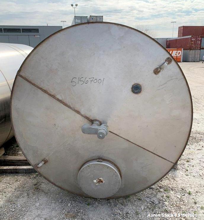 Precision 2,500 Gallon Stainless Steel Tank