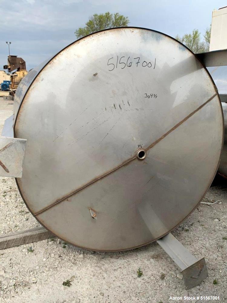 Precision 2,500 Gallon Stainless Steel Tank