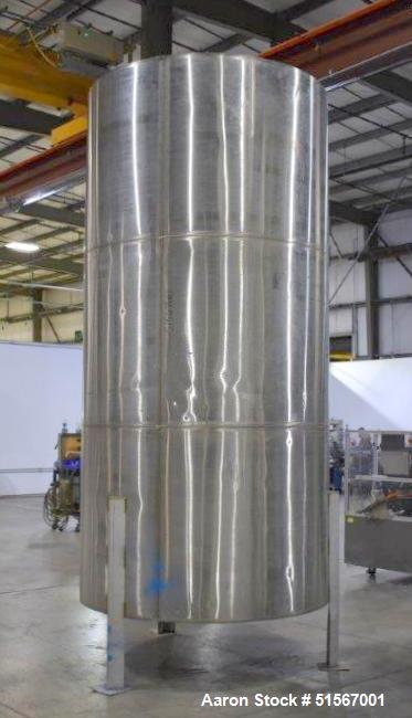 Precision 2,500 Gallon Stainless Steel Tank