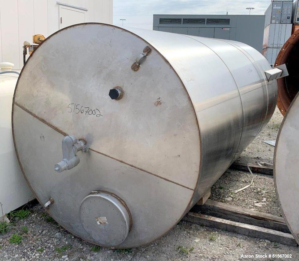 Precision 2,500 Gallon Stainless Steel Tank