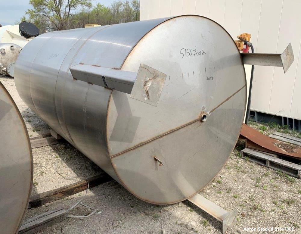 Precision 2,500 Gallon Stainless Steel Tank