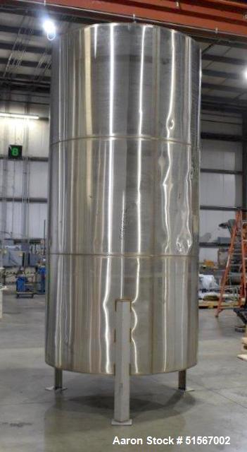 Precision 2,500 Gallon Stainless Steel Tank