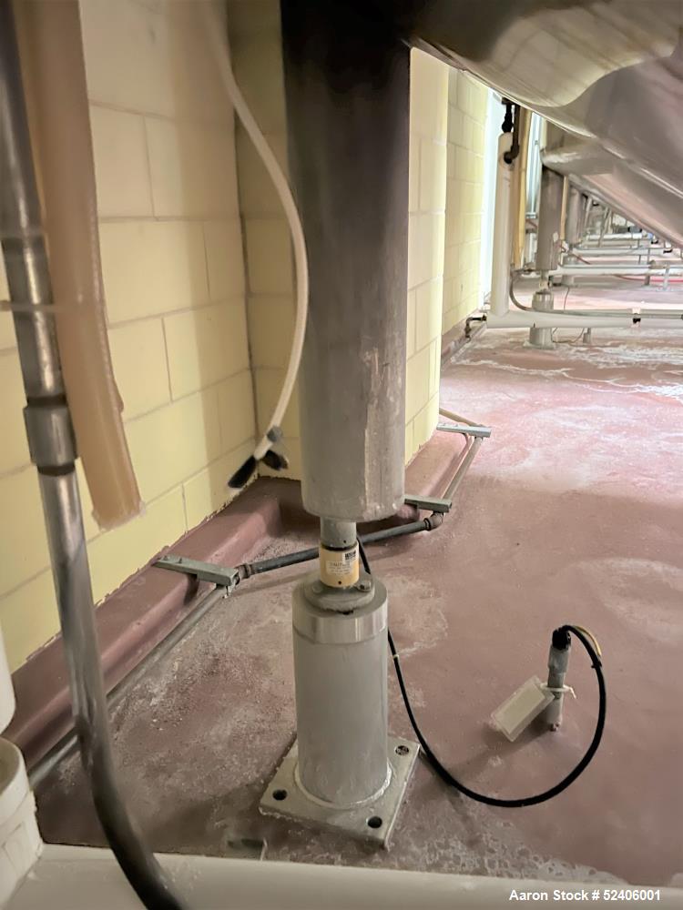 Used Falco Stainless Steel Equipment Jacketed Pressure Tank, Approximate 4000 Ga