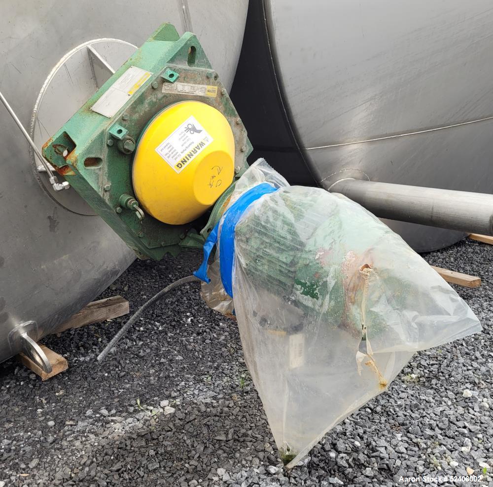 Used Falco Stainless Steel Equipment Jacketed Pressure Tank, Approximate 4000 Ga