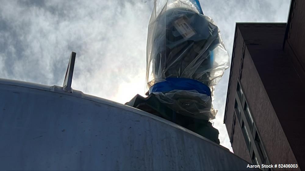 Used Falco Stainless Steel Equipment Jacketed Pressure Tank, Approximate 4000 Ga
