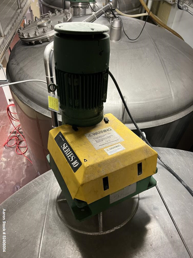 Used Falco Stainless Steel Equipment Jacketed Pressure Tank, Approximate 4000 Ga