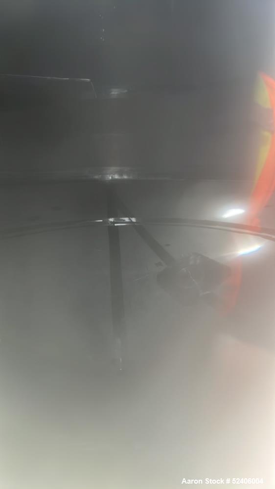 Used Falco Stainless Steel Equipment Jacketed Pressure Tank, Approximate 4000 Ga