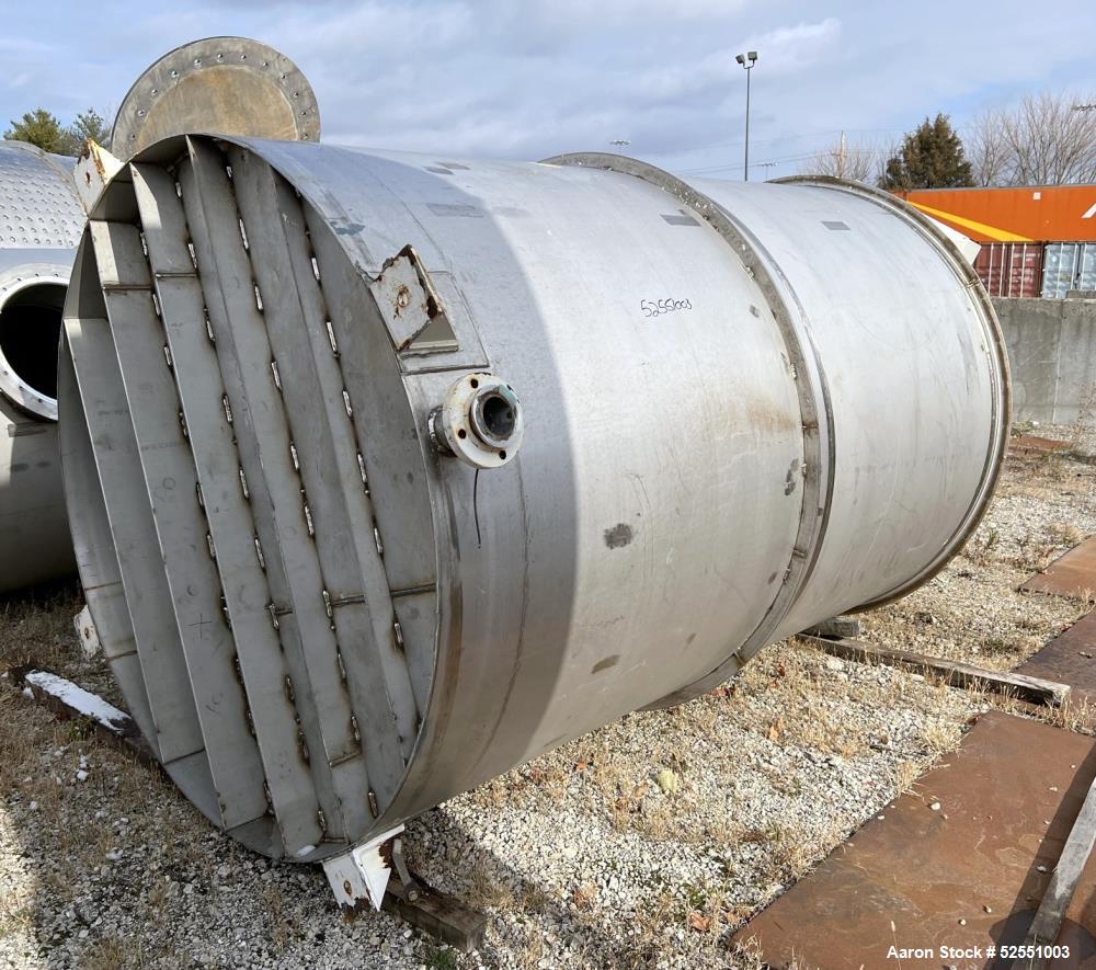 Stainless Steel 1,700 Gallon Mix Tank