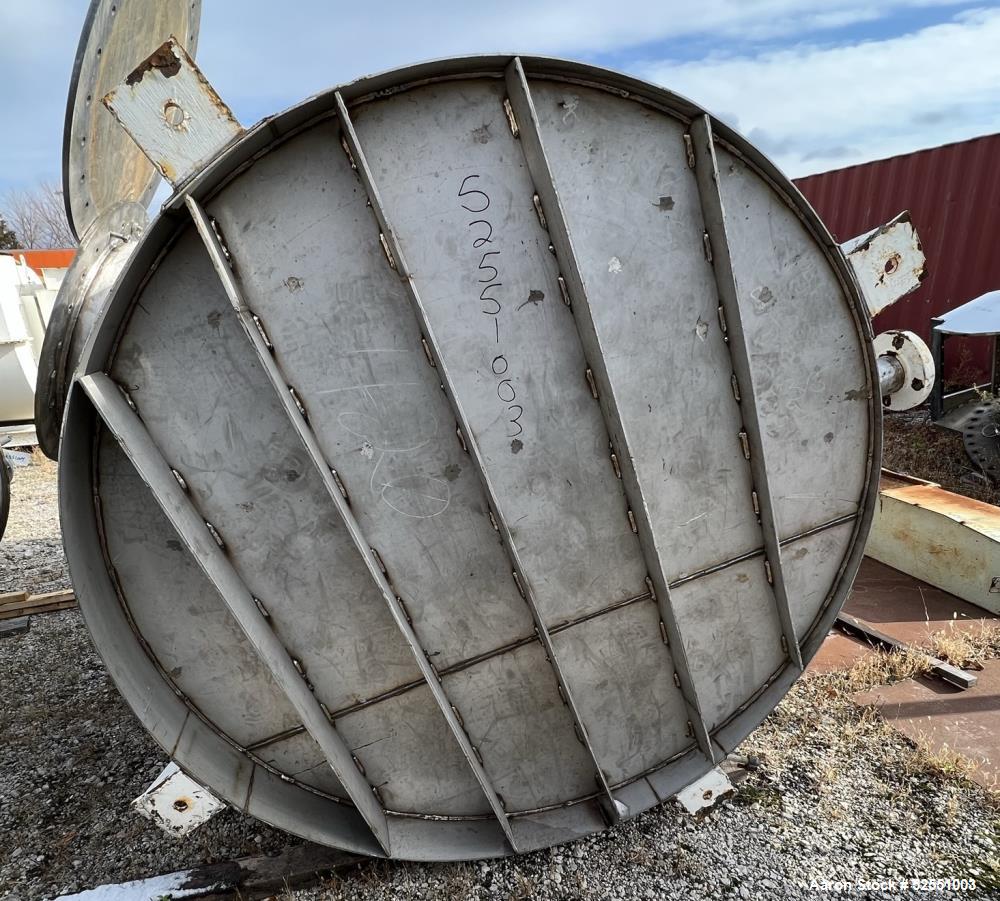 Stainless Steel 1,700 Gallon Mix Tank