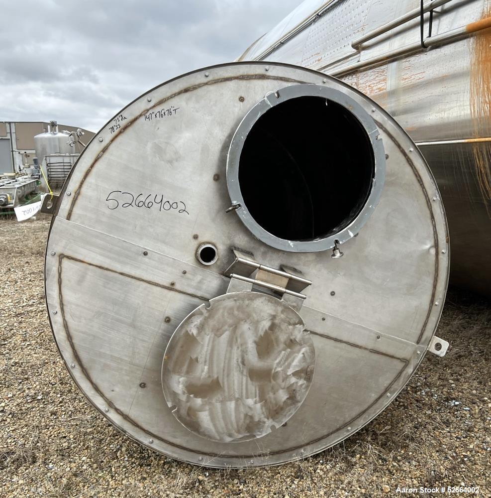 Industrial 1500 Gallon 304 Stainless Steel Tank By Bekadex-Spomasz Tank