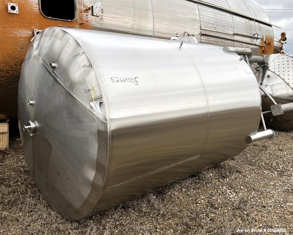 304 Stainless Steel 1,500 Gallon Tank 