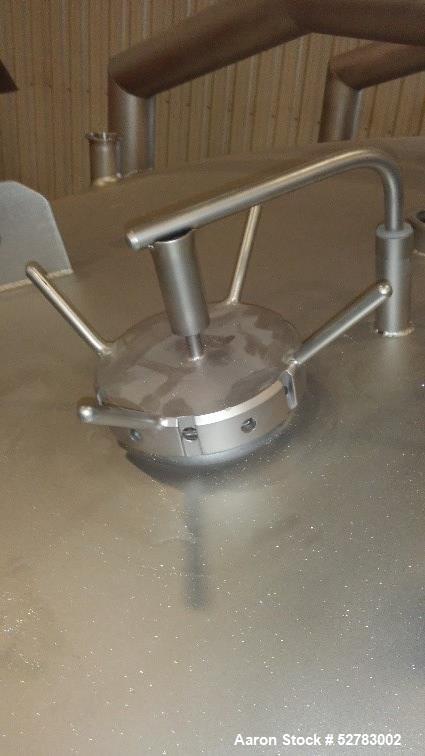 10,000 Liters (approximately 2,642 Gallon) Stainless Steel Process Tank, Used.