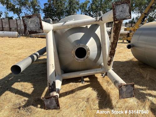 L&A Process Systems Inc. 2,000 Gallon 304 Stainless Steel Tank.