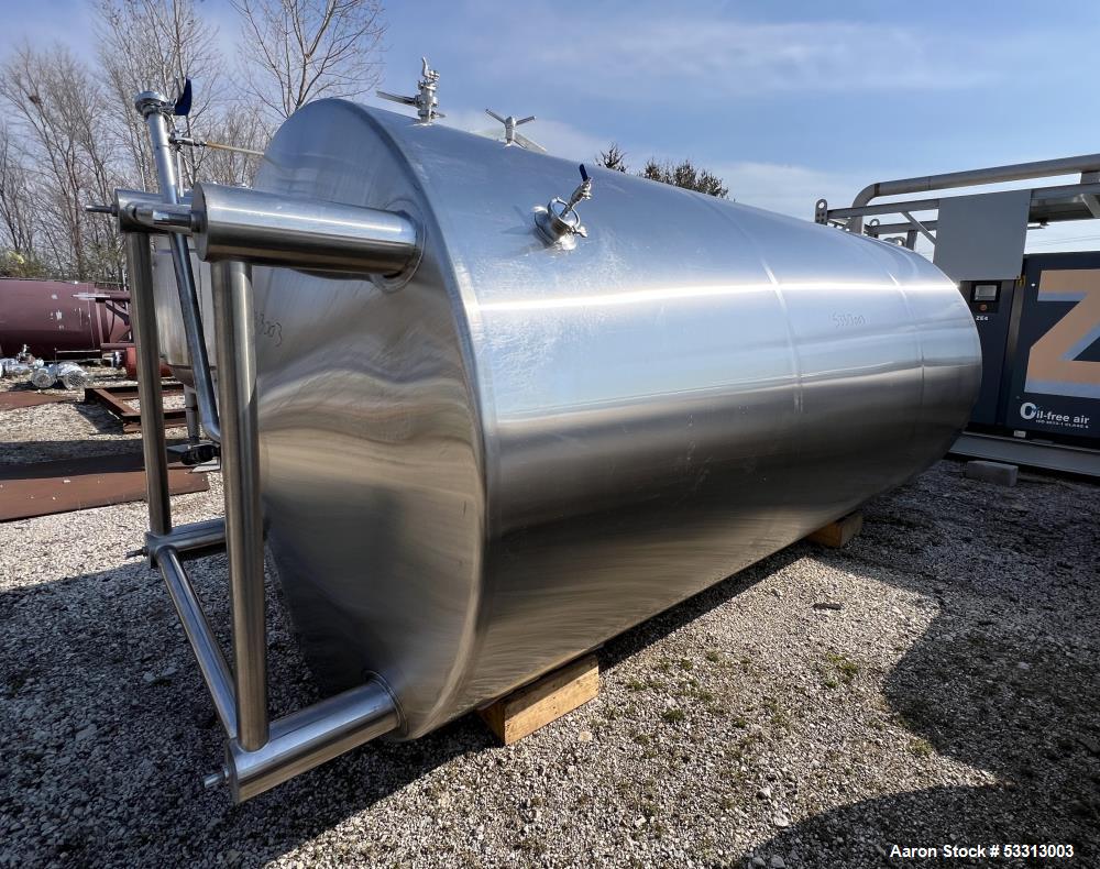 4,000 Gallon 120BBL Brite Tank