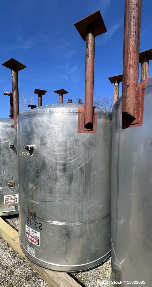 DCI Tank, 1,000 Gallon Capacity, Stainless Steel