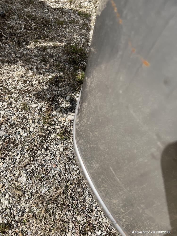 DCI 1,000 Gallon Stainless Steel Tank