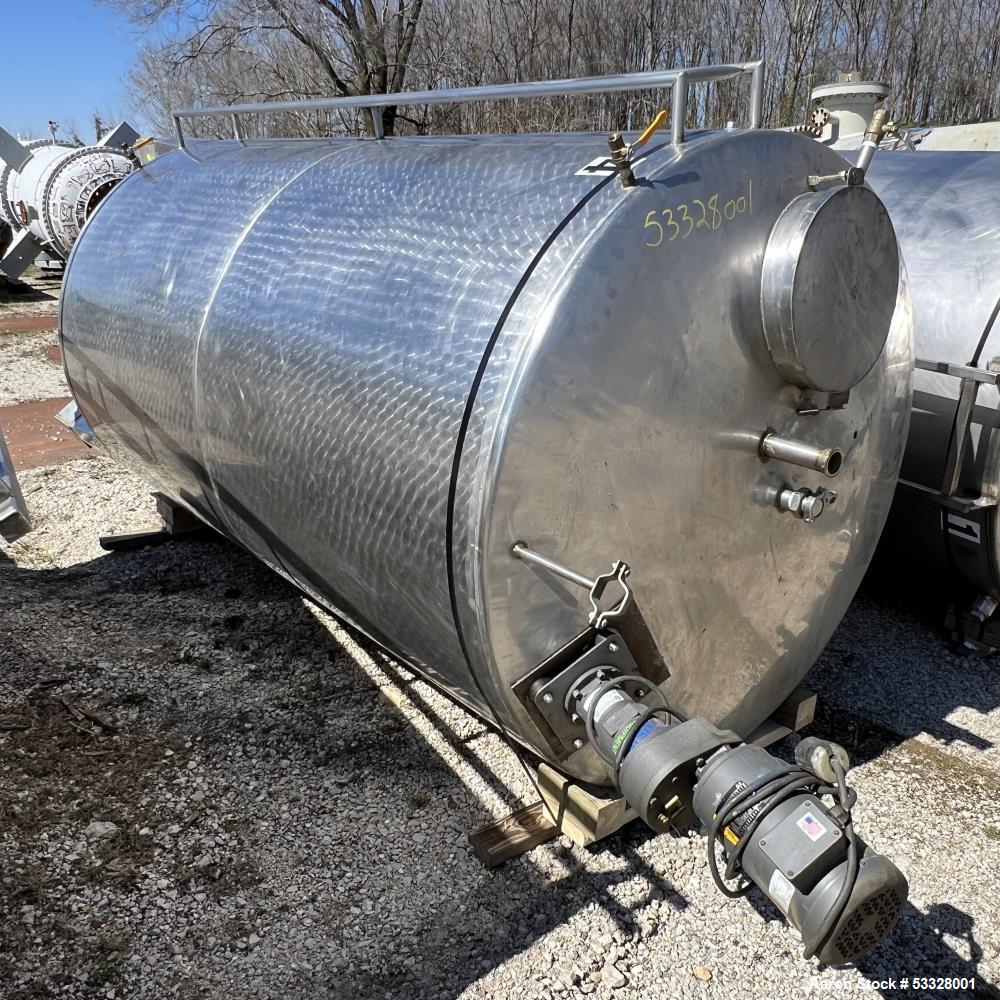 1000 Gallon Stainless Steel Mix Tank