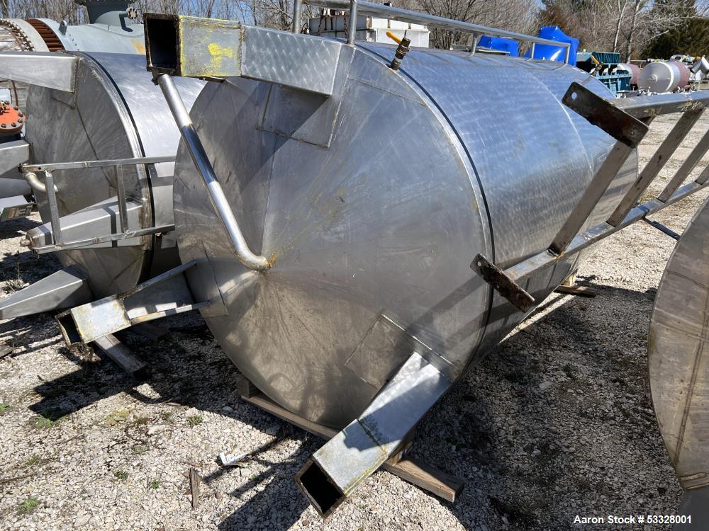 1000 Gallon Stainless Steel Mix Tank