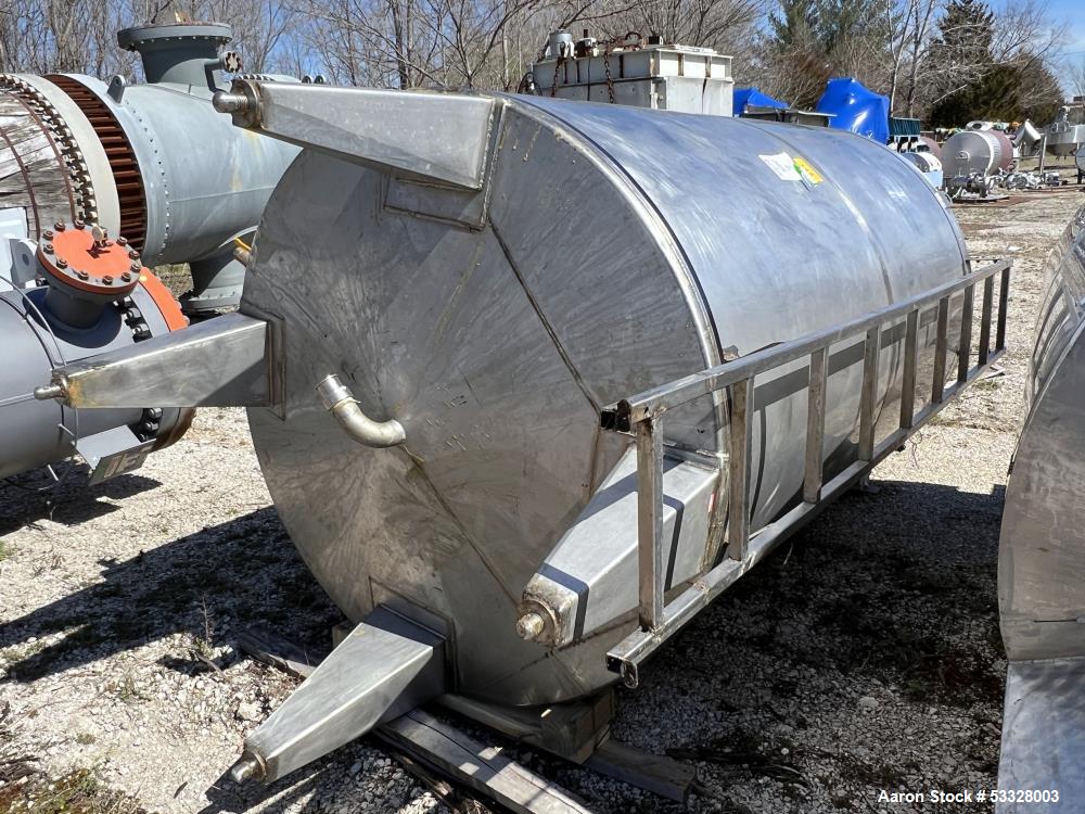 1,200 Gallon Stainless Steel Agitated Tank