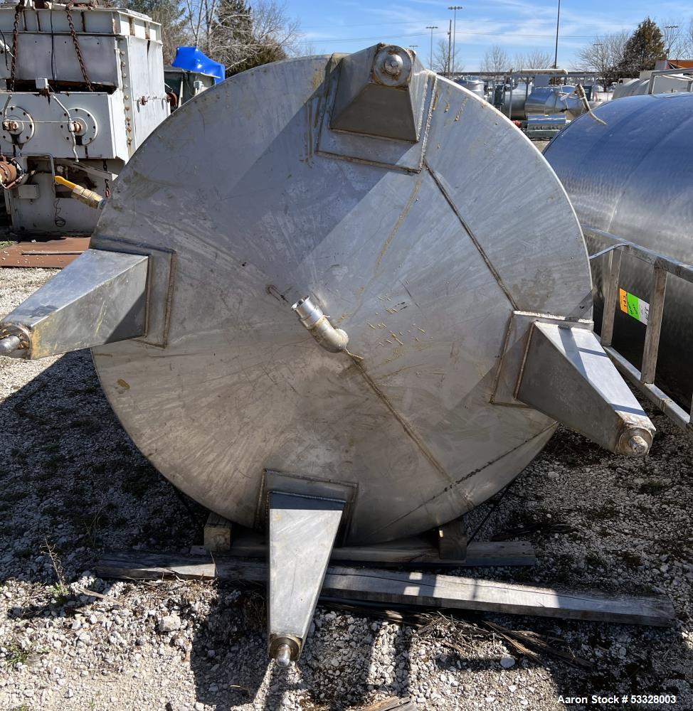 1,200 Gallon Stainless Steel Agitated Tank