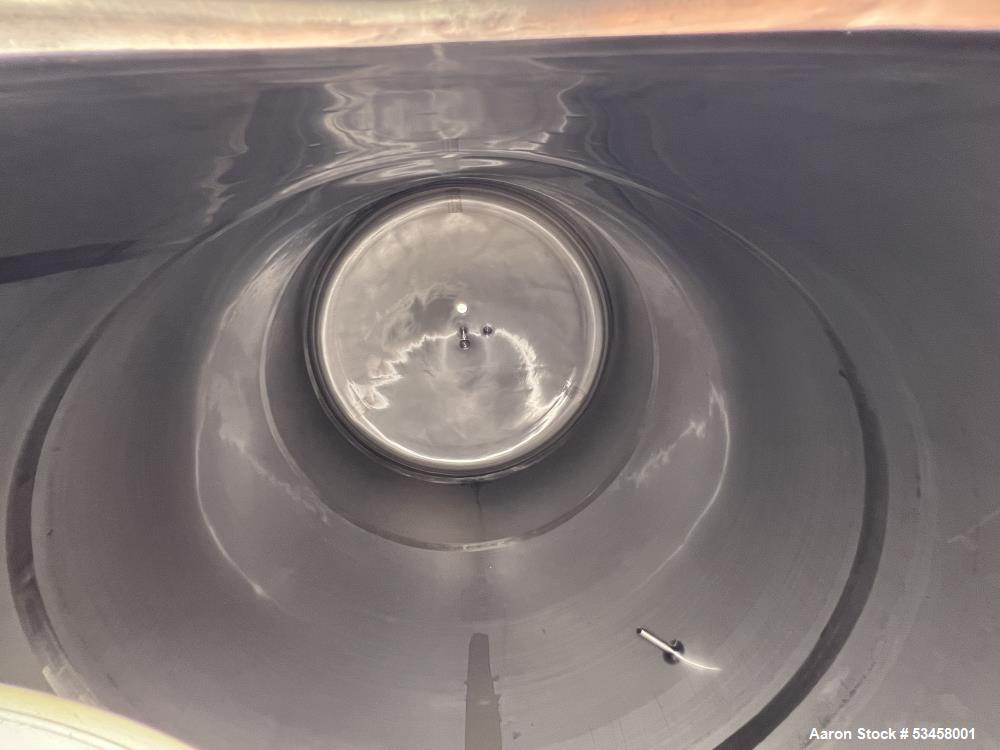 Brew Tank, Approximately 2000 Gallons Capacity, 304 Stainless Steel