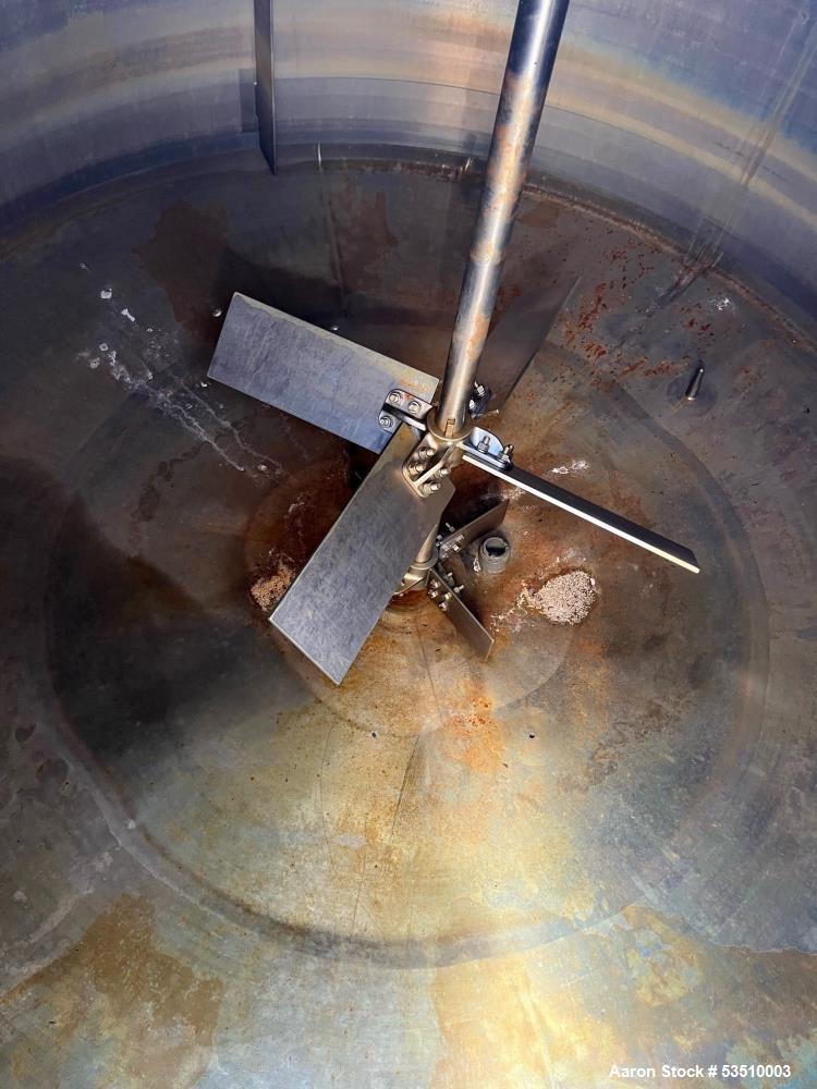 Walker Stainless 1,500 Gallon Mix Tank