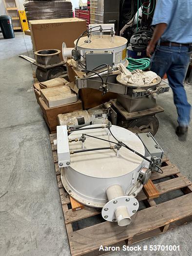 Unused Stainless Steel Flour Silo Receiving and Feed System