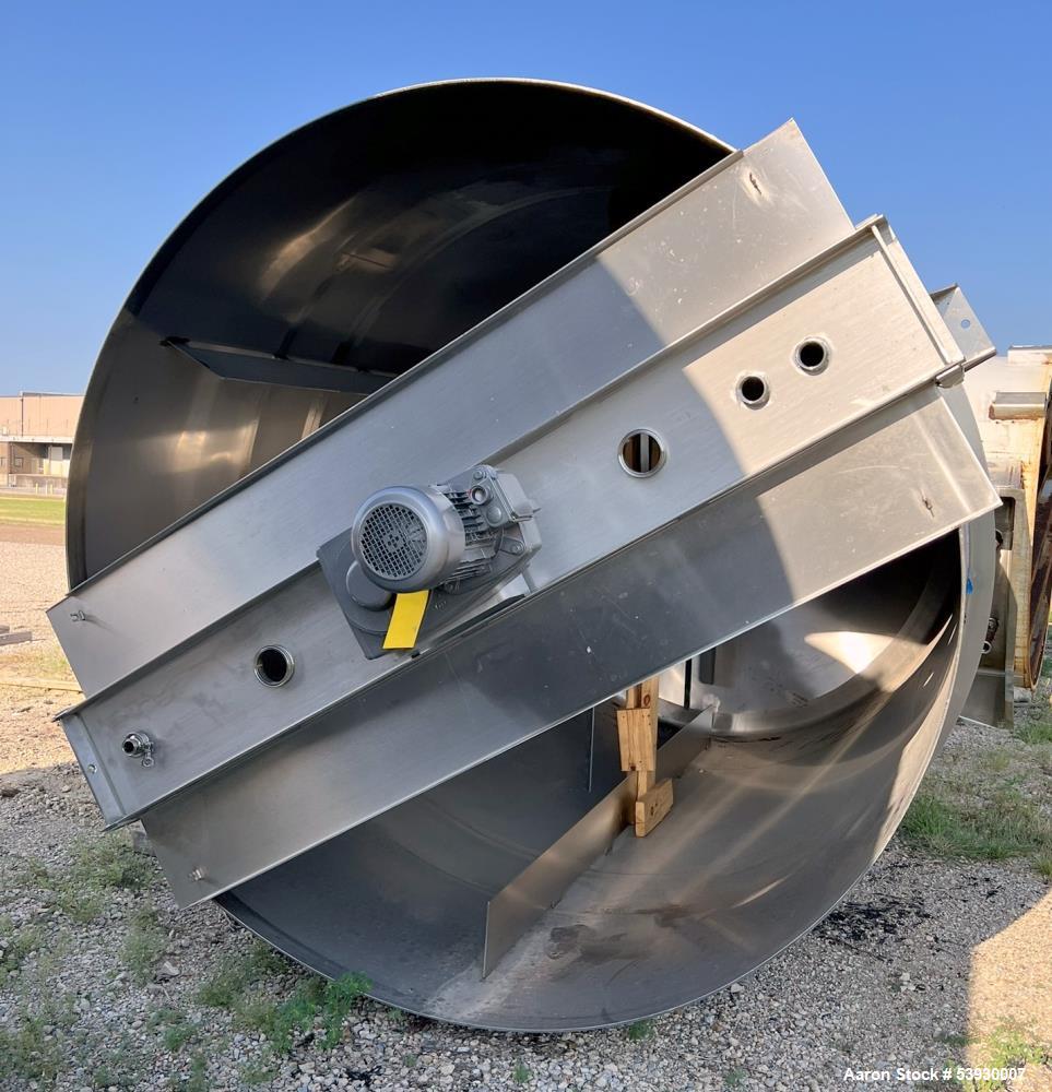 ICC Northwest Vertical 316L SS Mixing Tank – 4,605 Gallon, Agitated for Sale