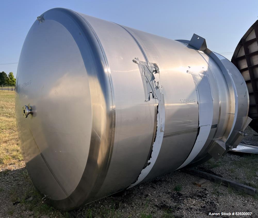 ICC Northwest Vertical 316L SS Mixing Tank – 4,605 Gallon, Agitated for Sale