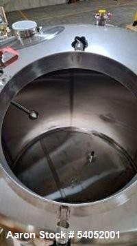 Unused 1,200 Gallon Preferred Stainless Steel Tank | Vertical, Sloped Bottom, Built 2020