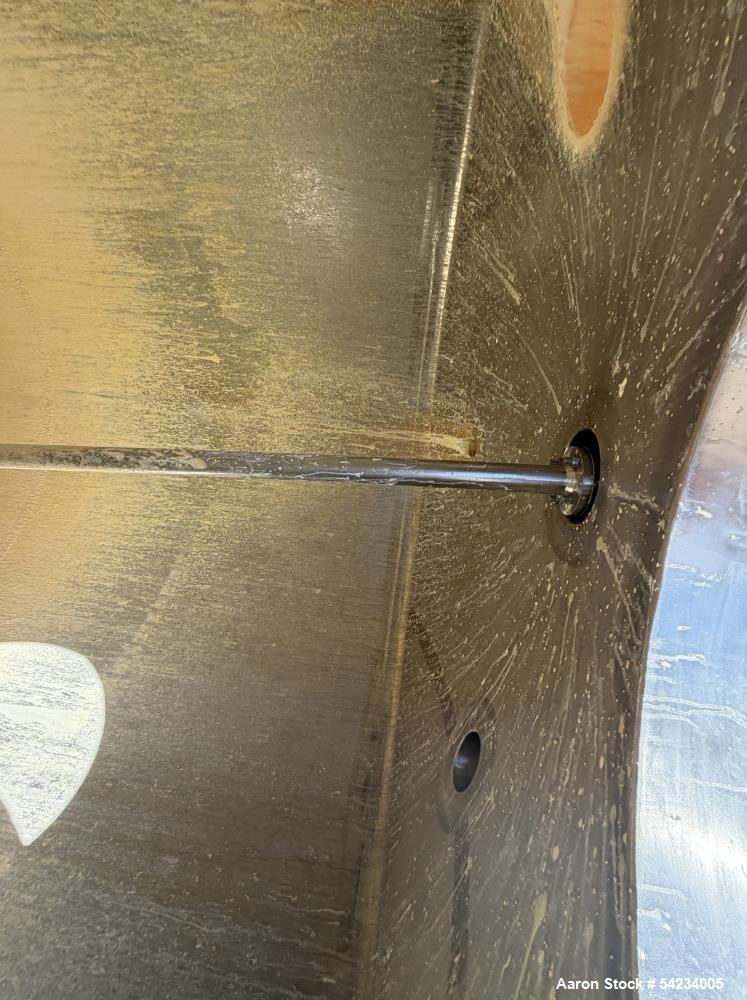 Used 2,000 Gallon 316 Stainless Steel Mix Tank – Proquip 200KDS40 Agitated Vessel