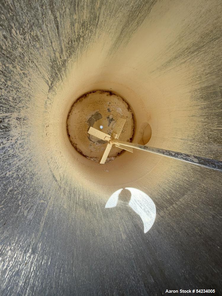 Used 2,000 Gallon 316 Stainless Steel Mix Tank – Proquip 200KDS40 Agitated Vessel