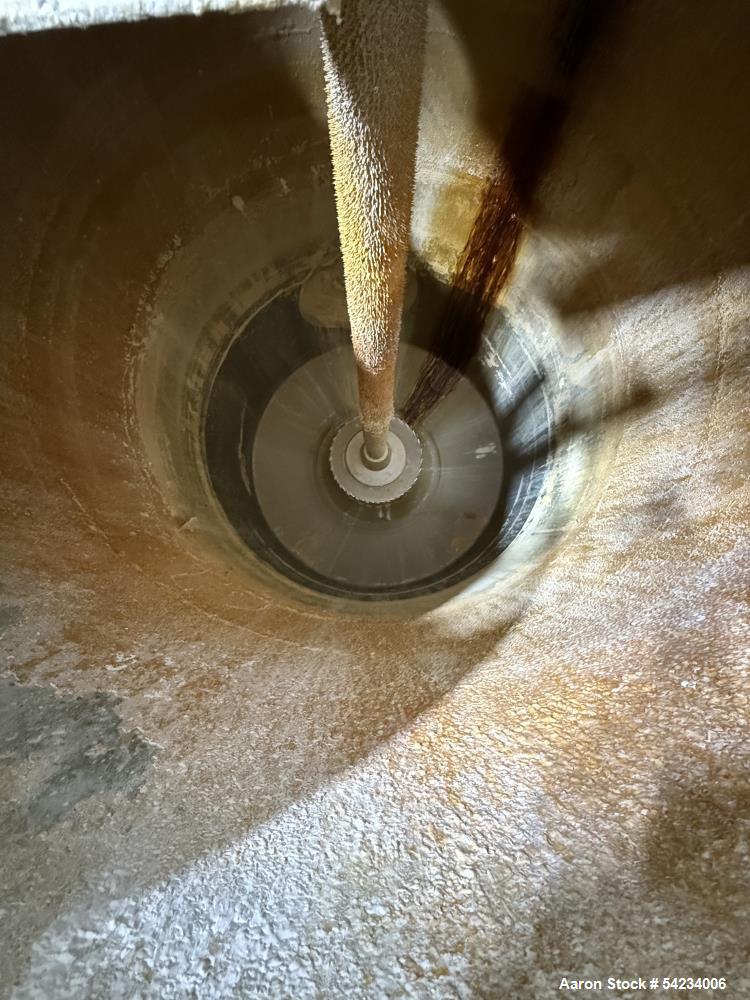 Used 1,000 Gallon 316 Stainless Steel Tank with Morehouse Cowles Agitator