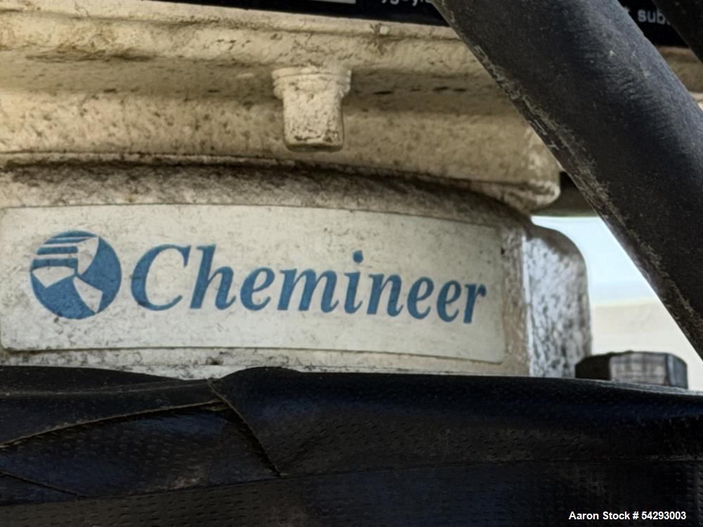 Used 1,250 Gallon 304 Stainless Steel Vertical Mix Tank – Dual Turbine Agitator, Baffled