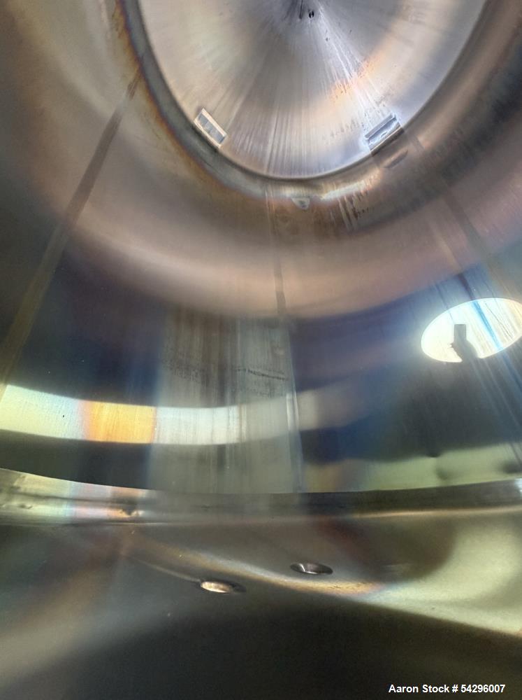 Used Feldmeier 2,500 Gallon Stainless Steel Tank – Cone Bottom Process Vessel wi