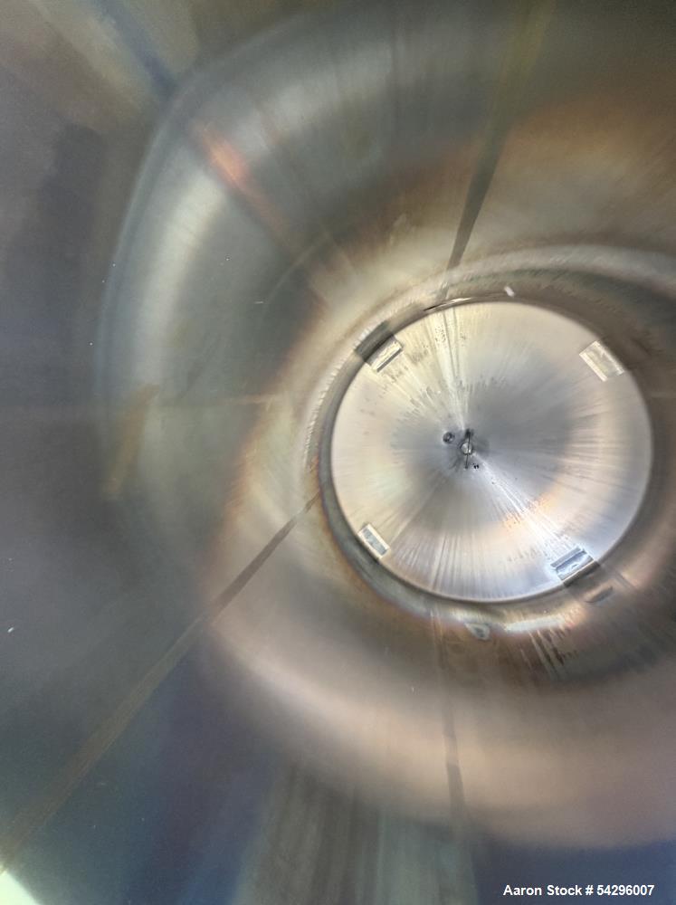 Used Feldmeier 2,500 Gallon Stainless Steel Tank – Cone Bottom Process Vessel wi