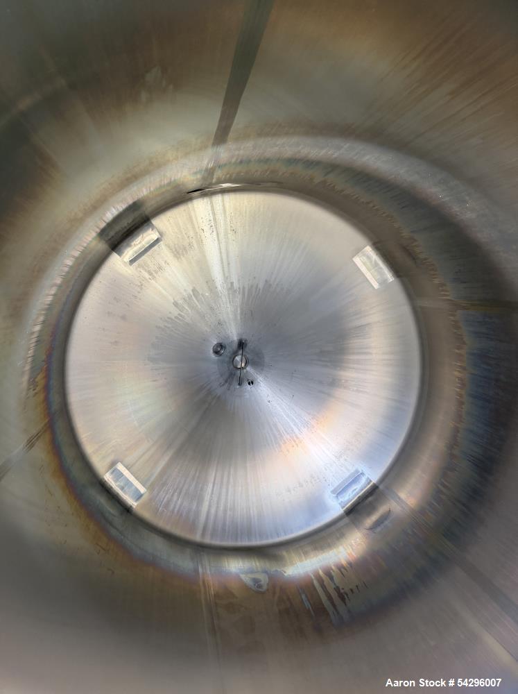 Used Feldmeier 2,500 Gallon Stainless Steel Tank – Cone Bottom Process Vessel wi