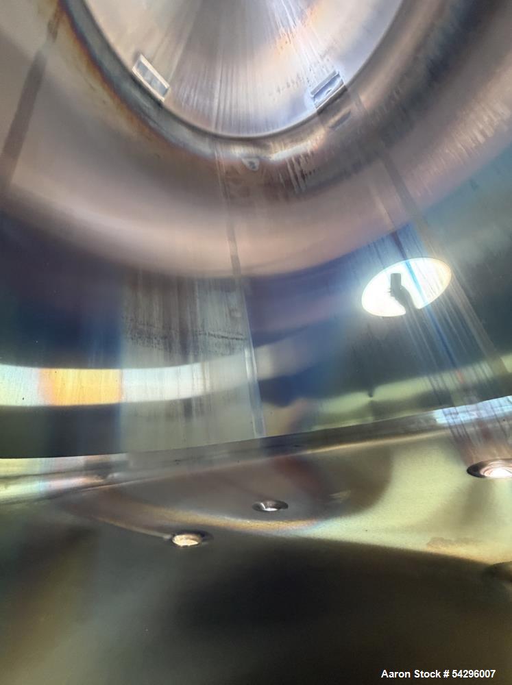 Used Feldmeier 2,500 Gallon Stainless Steel Tank – Cone Bottom Process Vessel wi