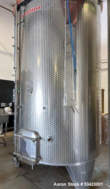 Letina Stainless Steel Tank, 8500 Liter Capacity