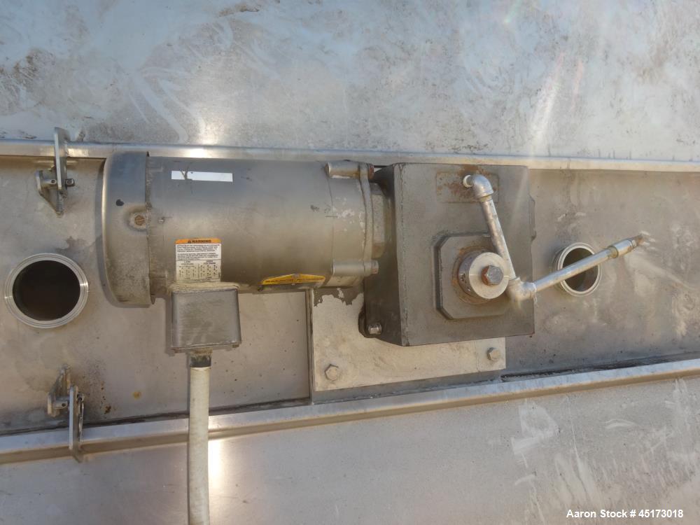 Used A & B Process Systems Tank, Approximately 2000 Gallons, 304 Stainless Stee
