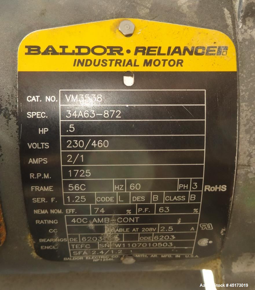 Used A & B Process Systems Tank, Approximately 2000 Gallons, 304 Stainless Stee