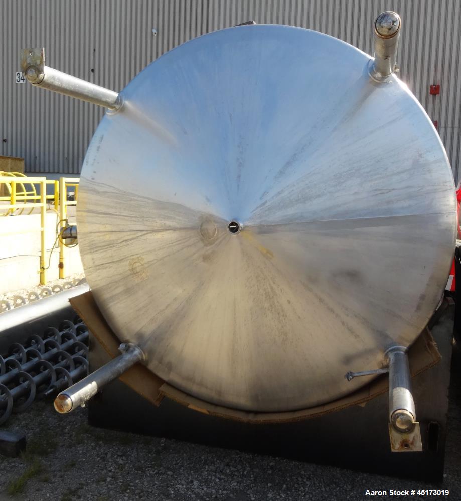 Used A & B Process Systems Tank, Approximately 2000 Gallons, 304 Stainless Stee