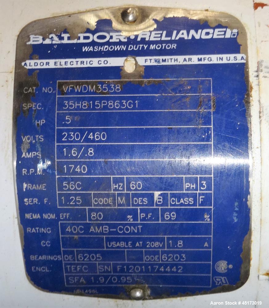 Used A & B Process Systems Tank, Approximately 2000 Gallons, 304 Stainless Stee