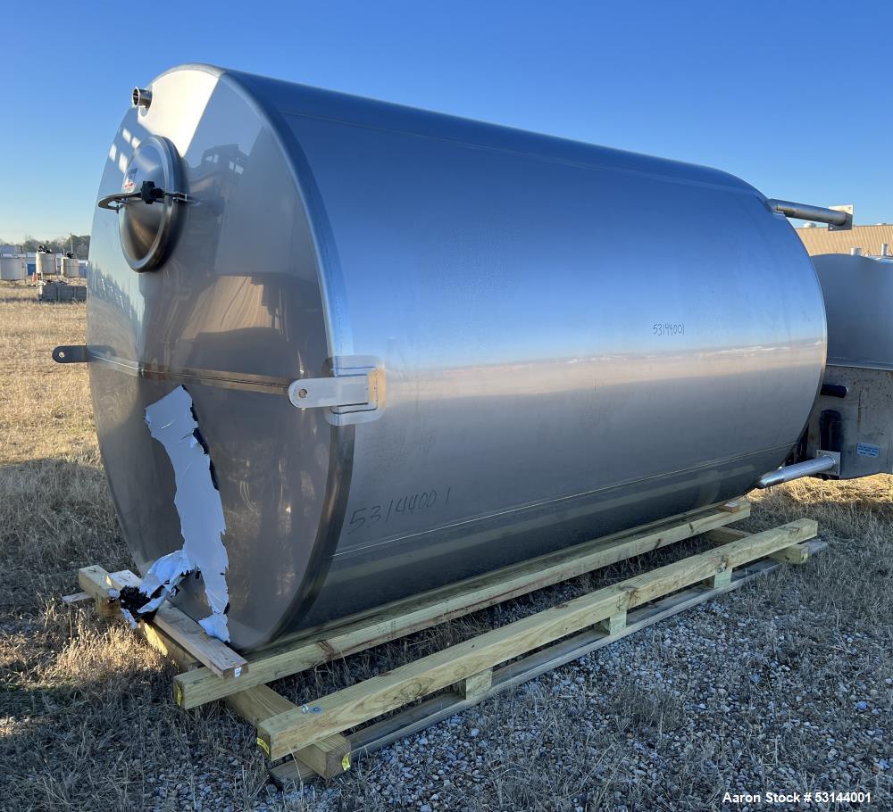 A&B Process 2,900 Gallon Stainless Steel Tank