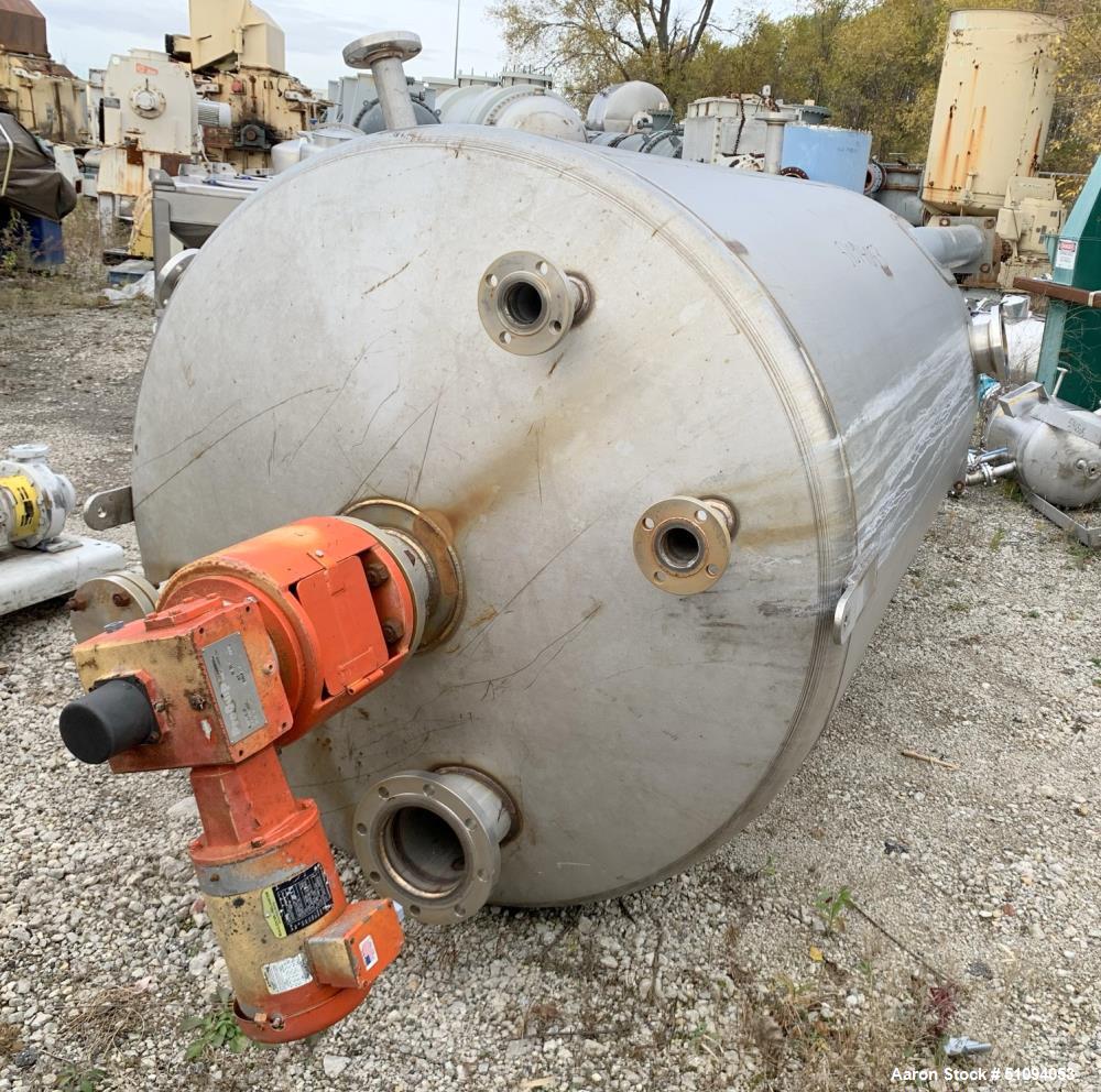 A&B Process 1,200 Gallon Stainless Steel Mix Tank