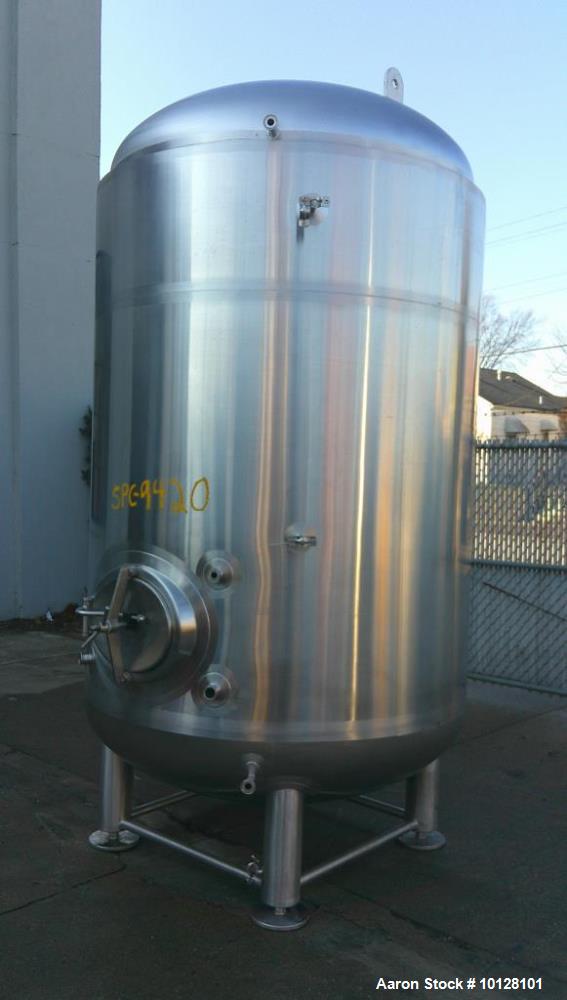 Used 4,500 Liter Stainless Steel Beer Barrel Tank | Jacketed Brewery Process Vessel