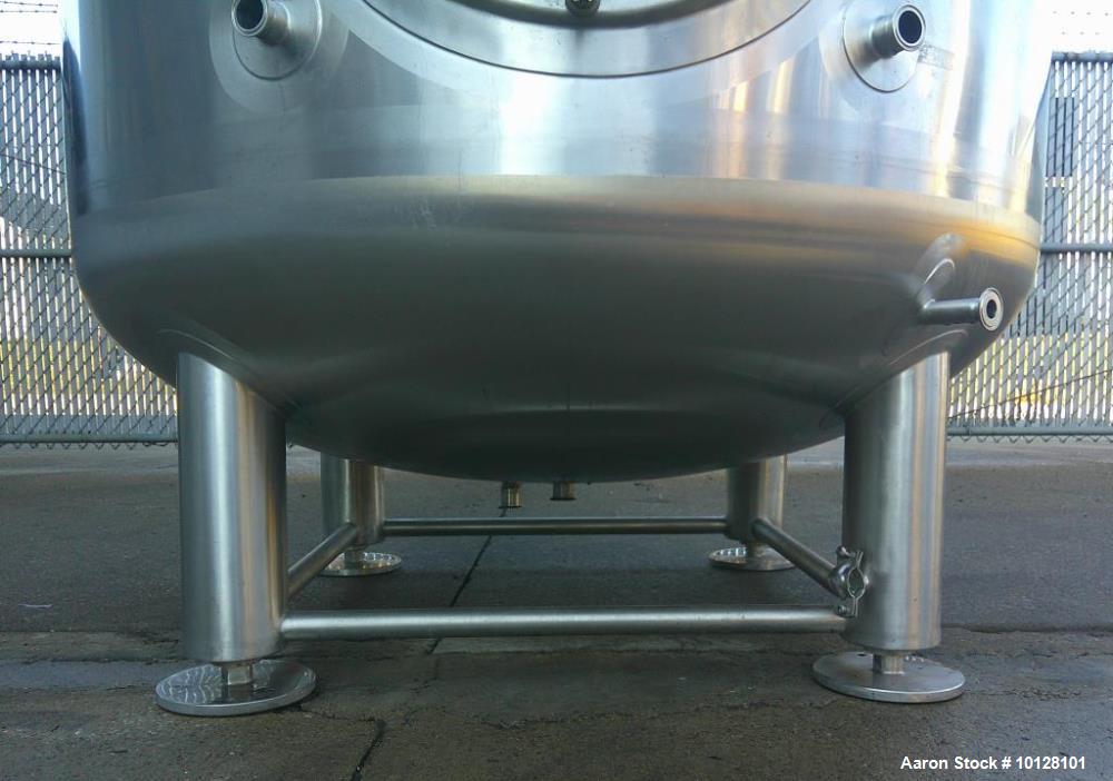 Used 4,500 Liter Stainless Steel Beer Barrel Tank | Jacketed Brewery Process Vessel