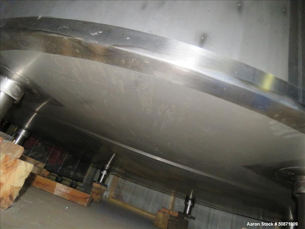 Unused- APV Crepaco 4000 Gallon 316L Stainless Steel Mix Tank